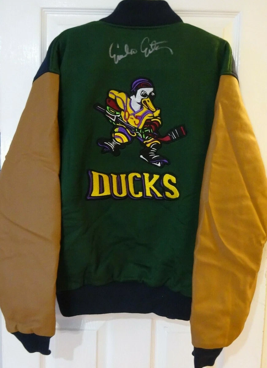 Gordon Bombay Jacket Mighty Ducks Movie Varsity Letterman Hockey