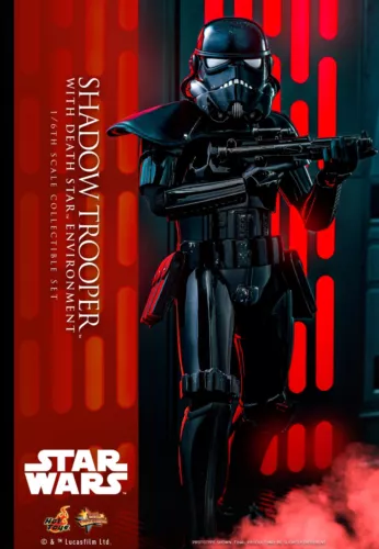 IN STOCK AUTHENTIC HOT TOYS STAR WARS SHADOW TROOPER DEATH STAR LED MMS737 1/6 - Picture 10 of 18