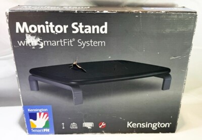 Kensington Monitor Stand with SmartFit System Black Gray Model 60087 NEW