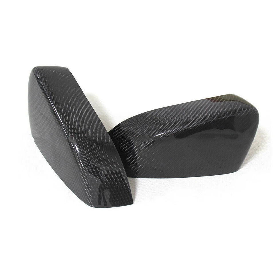 Cubierta de espejo retrovisor de fibra de carbono para Ford Mustang GT/Coupe 2007-2013 par adicional Foto 4 de 4