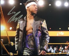 Lio Rush Signed 8x10 Photo Wrestlemania Wrestler Autograpgh NXT WWE AEW