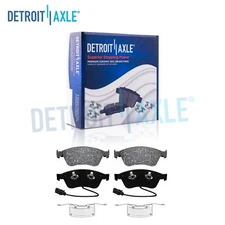 Front Ceramic Brake Pads w/Hardware for Audi A8 Quattro S6 S8 Volkswagen Phaeton