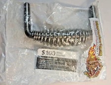 Island Outdoor, LLC 5-3/8" Stainless Spring Handle with 1/2" Steel Rod - Weld ON