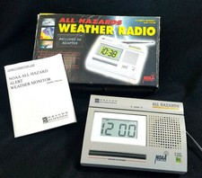 Weather Radio Alerts by Oregon Scientific Vintage WR3000