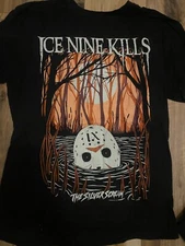 Ice Nine Kills Silver Scream Silver Lake Jason shirt size M