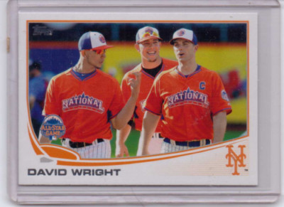 A6765- 2013 Topps Update #US316B David Wright SP Group photo - NM-MT
