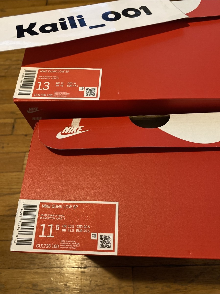 Nike Dunk LOW SP KENTUCKY CU1726-100 2022 C | eBay