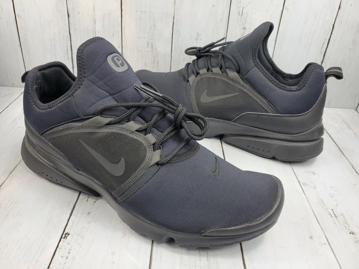 Tranvía pasatiempo Doméstico Nike Mens Presto Fly World Triple Black Running Shoes Sneakers 12 Trial  Samples | eBay