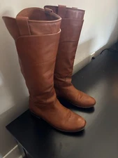 Frye Paige 3476530-RDD Women's 8.5B Riding Boots Leather Knee High Boots