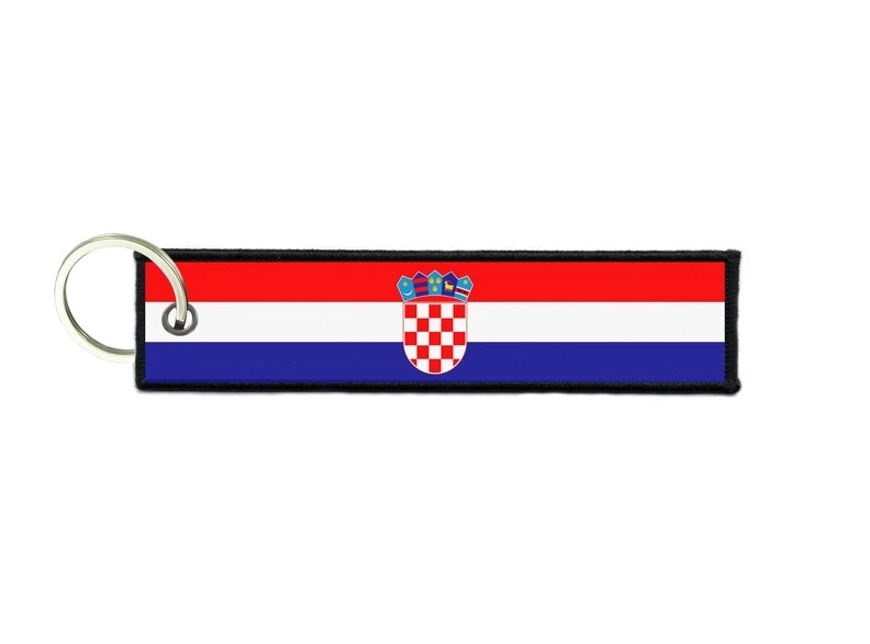 Schlüsselanhänger auto moto anhänger flagge fahne flaggen kroatien