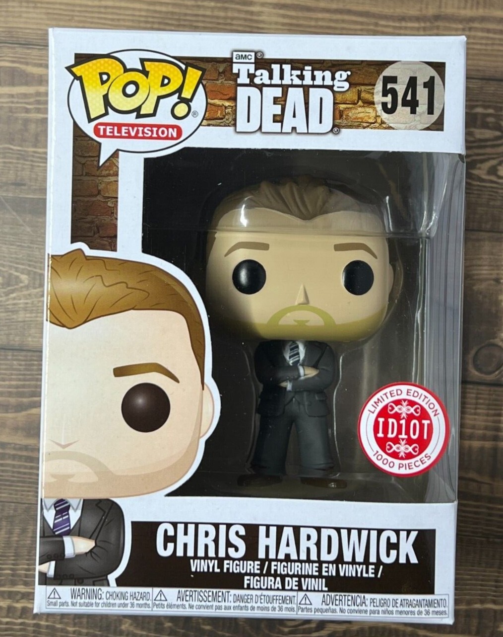 Funko Pop! Tv Walking Talking Dead 541 Chris Hardwick Non-Bloody Limited Edition