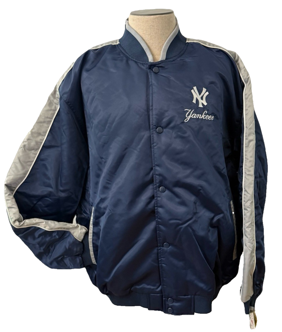 New York Yankees Jacket Mens XXL 26 World Series Champions Satin G
