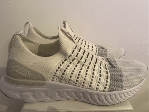 Nike React Phantom Run FK2 Flyknit DV2139-100 Sail/Black Sz 12 | eBay