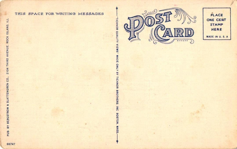 Postcard LeClaire Hotel Molina Illinois eBay