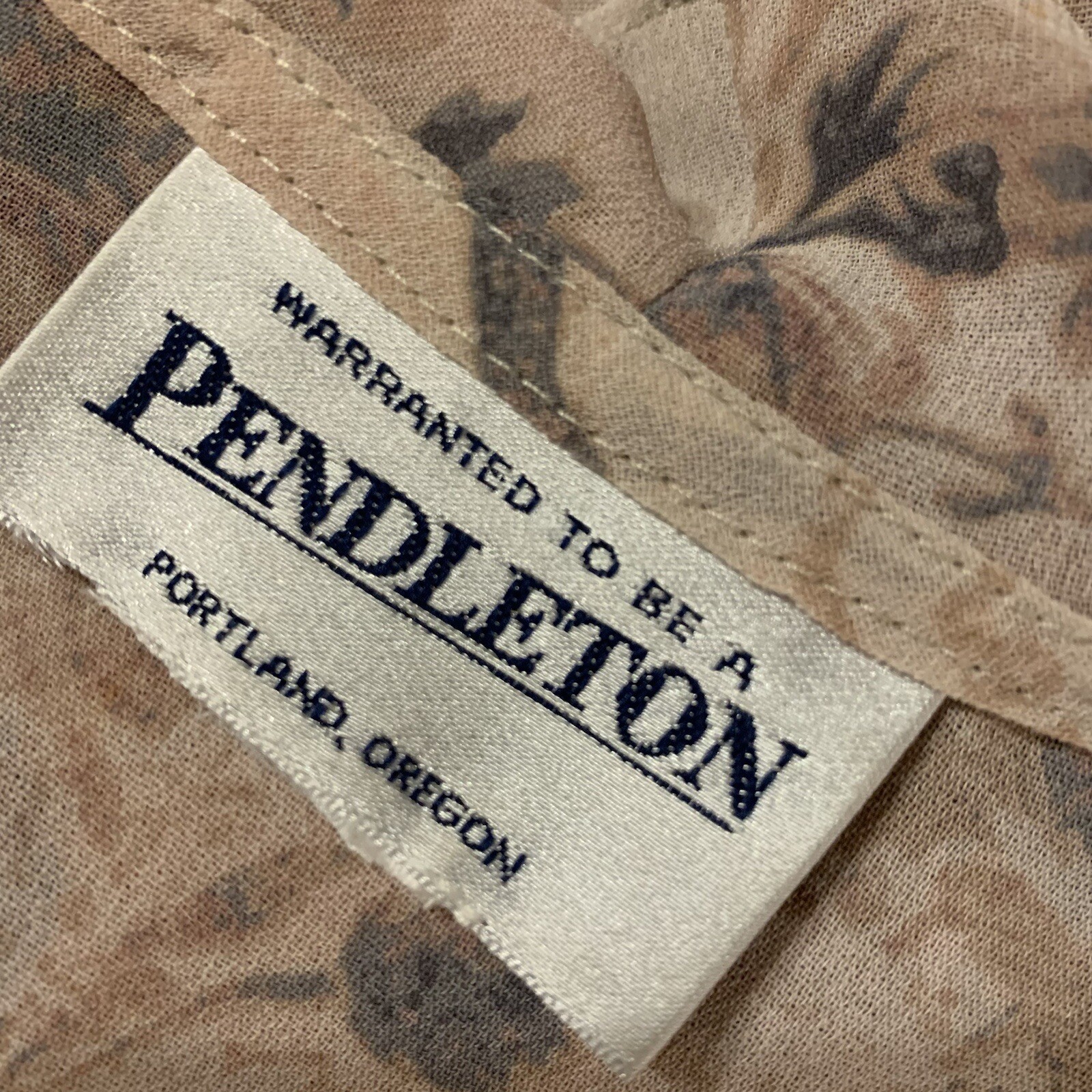 Pendleton. Size Large.  Chiffon Ruffled Long Slee… - image 6