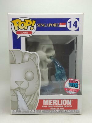 Funko Pop Asia Icons Singapore Merlion (Near Mint) #14 Merlion