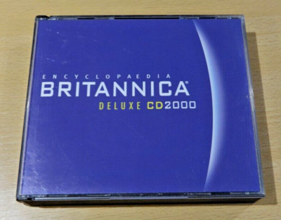 PC CD-ROM Encyclopedia Britannica Deluxe CD 2000 (gebraucht)
