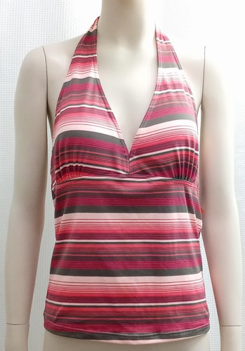 Octopus Figurfreundlicher Tankini Set - Cut Out Badeanzug Mit Bauch Weg Effekt | Braun/Schwarz Bedruckt