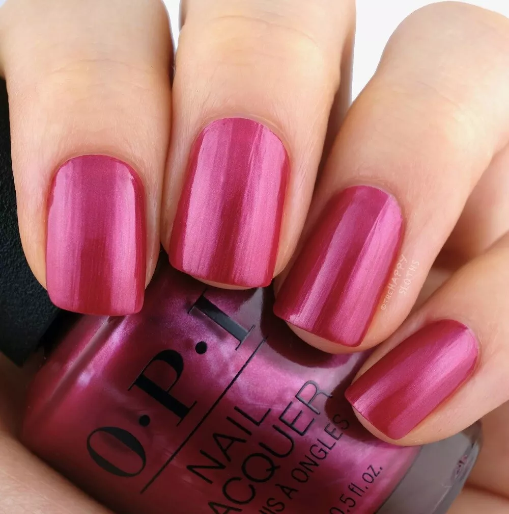 OPI Shine Bright 2020 Nail Polish Collection Merry In Cranberry