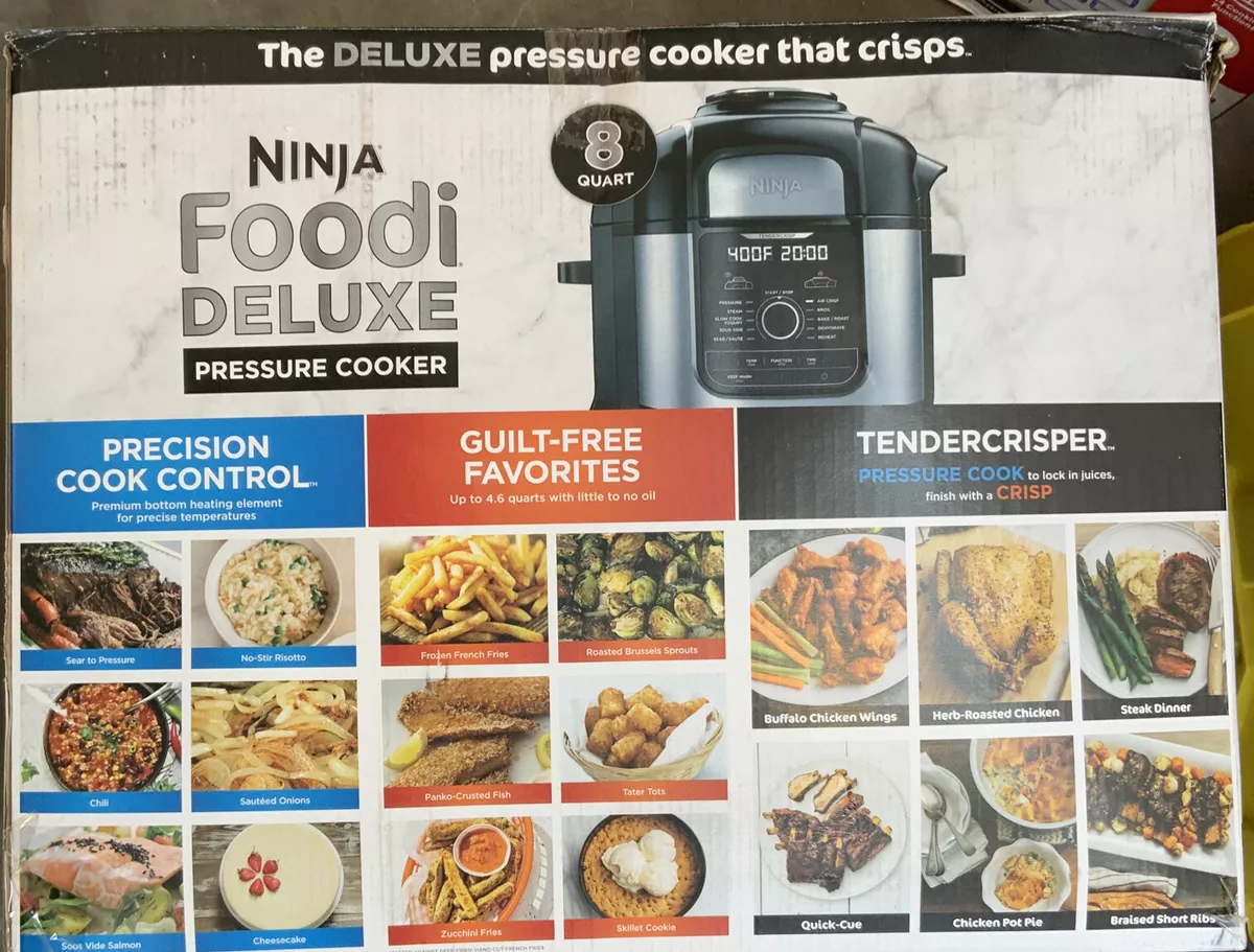 Ninja Foodi 8 qt. 12 in 1 Deluxe XL Pressure Cooker Air Fryer 1760