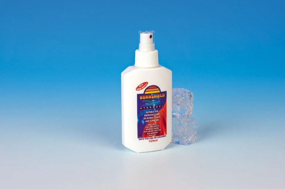 Burnshield-Hydrospray 125 ml f Sonnenbrand Gel Verbrennung Feuerwehr Arzt Klinik