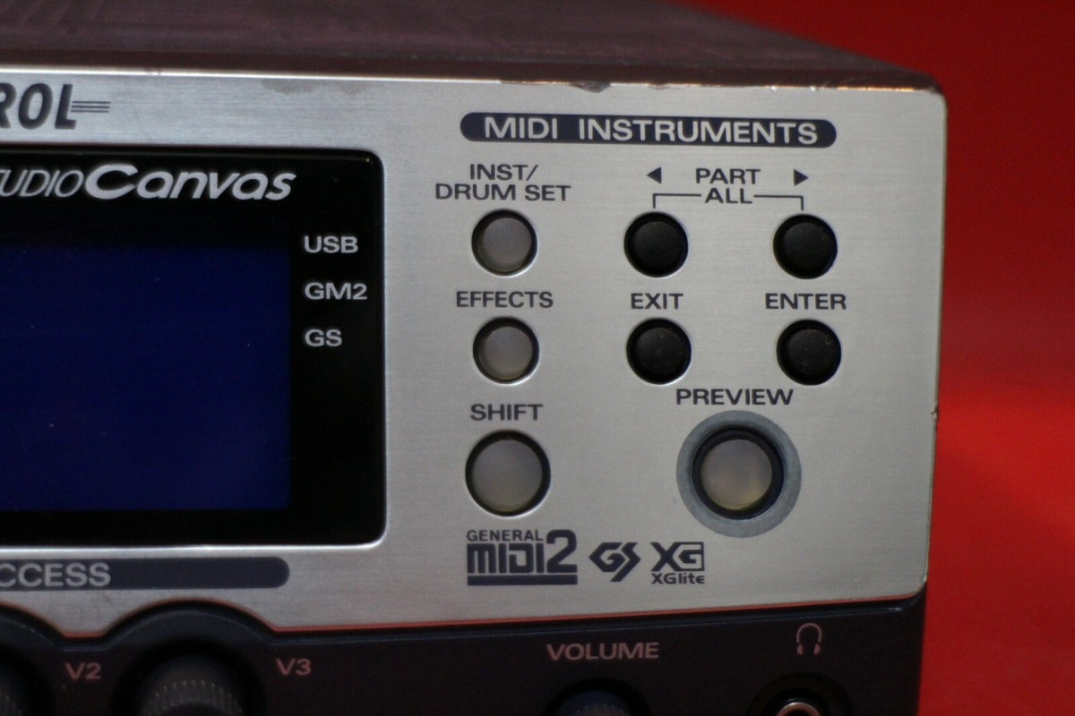 DTM・DAW EDIROL SD-90 Roland SD-90 Edirol Studio Canvas MIDI