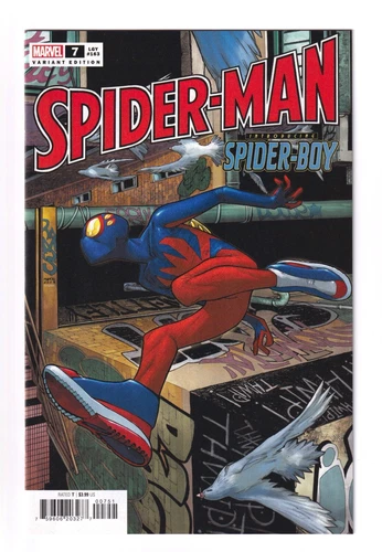 SPIDER-MAN #7 (2023) RAMOS SPOILER VARIANT 1ST SPIDER-BOY NM RANGE SEE SCANS