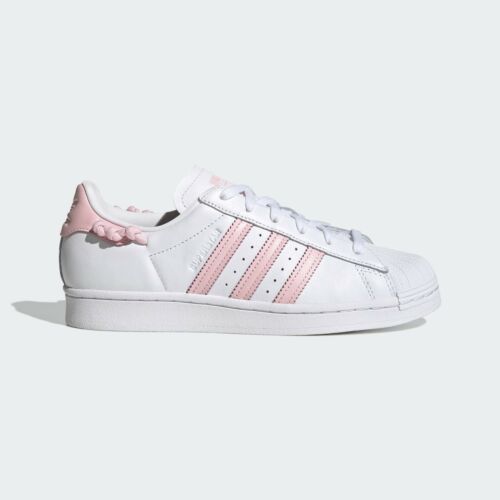 Docenas exterior retirada Adidas Mujer Superstar Zapatos Originales Tenis Blanco Rosa GZ3446 EE. UU.  4-10 | eBay