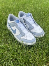 Nike Dunk Low Next Nature GS KWE Blue Whisper FJ4668-400 Size 6Y Used (No Box)