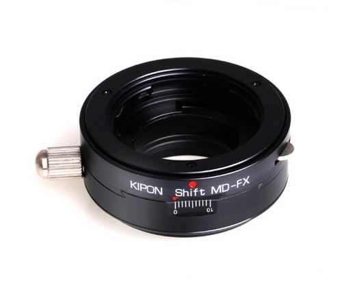 KIPON Shift Adapter for Minolta MD Lens to Fuji X Camera X-Pro1 X-E1 X-T1 X-M1 - 第 1/5 張圖片