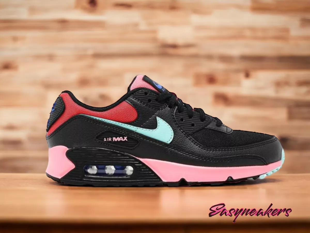 Nike Air Max 90 Womens Sz 5 Black Pink Teal Tropical Twist DD9672-001. New  | eBay