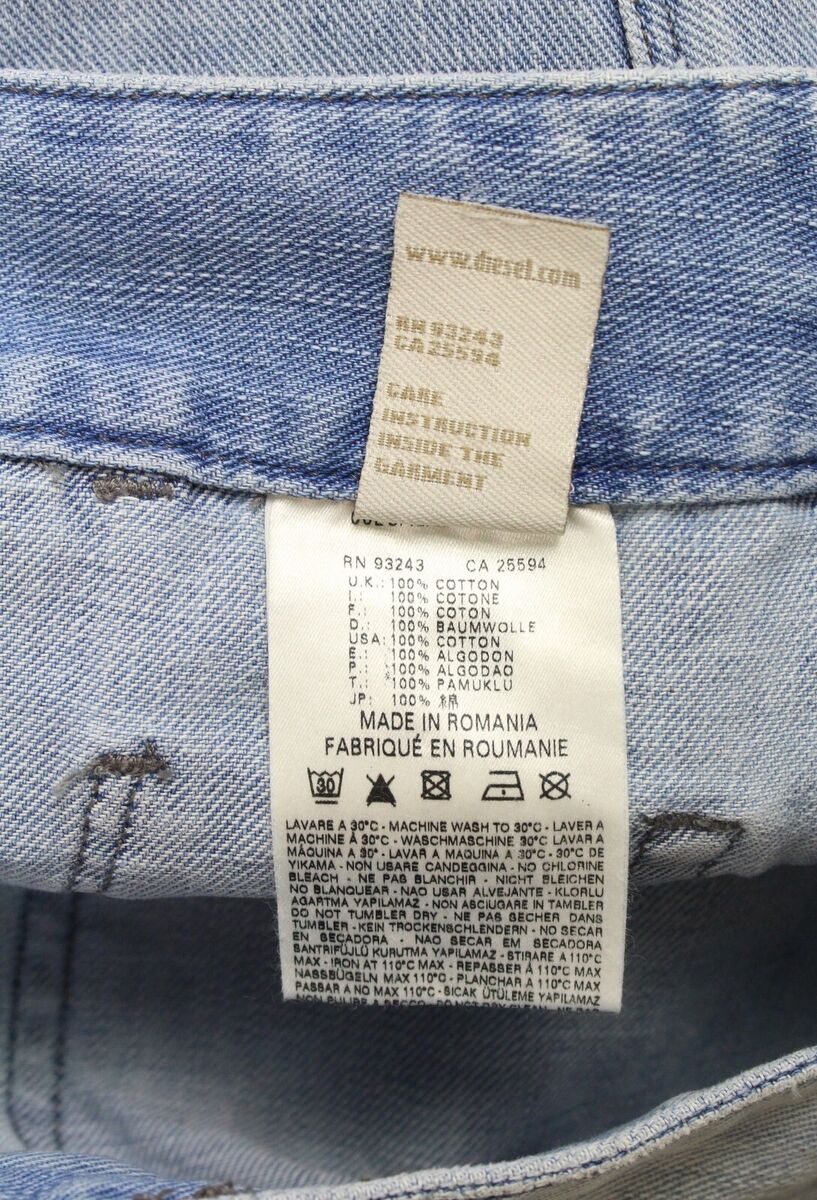 DIESEL Wirky 008SZ Jeans Women's W28/L32 Button Relaxed Fit DIESEL Wirky 008SZ Jeans Women's W28/L32 Button Relaxed Fit