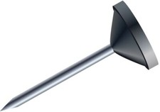 Flachkopfnadeln Ø 5 mm 100 Stück schwarz