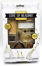 NEW For The Love Of Beading DIY Jewelry Kit Looped Tassel Jewelry Kit