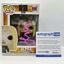 Samantha Morton “THE WALKING DEAD” AUTOGRAPH Alpha 890 Signed Funko Pop ACOA