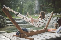 Layback Canvas And Cotton Camping Hammock on sale Layback Canvas And Cotton Camping Hammock on sale