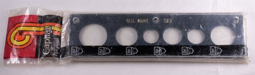 Capital Plastics U.S. Mint Set Coin Holder Black