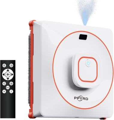 #ad Window Cleaner Robot with Ultrasonic Water Spray and Remote Control $159.95