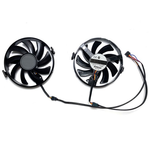 Grafikkarten-Lüfter FDC10U12S9-C für XFX R9 370 380 380X R7 370 360 QICK - Afbeelding 6 van 6