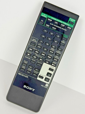 Authentic OEM Sony RM-U252 CD / Tape Deck Player Receiver Remote**Tested Works**