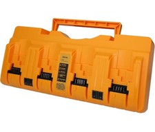 DCB104 20V MAX Battery Charger Replacement for Dewalt Battery Charger, 4 Port