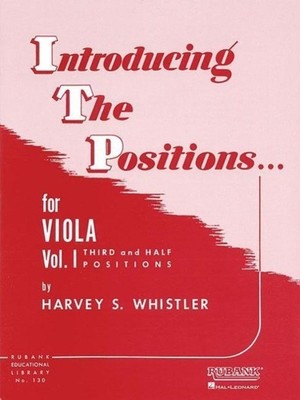 Introducing the Positions for Viola | Volume 1 - Third and Half Positions | Buch