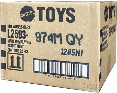 #ad Hot Wheels Basic Assortment 2025 Case M 72 Count L2593 974M $129.99