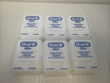 Oral B Oral-B Glide Healthy Gums Unflavored Floss, 6 Pk 54.6 yds 50m Ea No Box