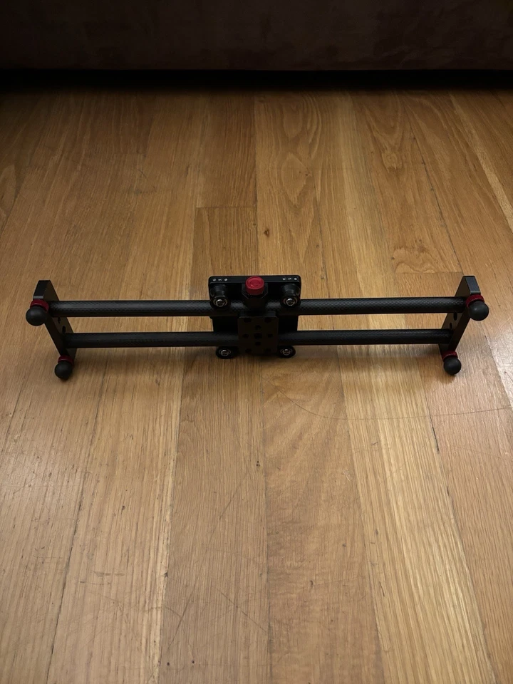 Riel de carretilla deslizante de fibra de carbono para cámara Neewer de 16""  Foto 3 de 3