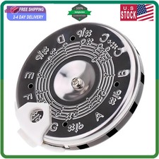 13 Note Chromatic Pitch Pipe Tuner C to C Scale Chrome Plated Sliding Selector