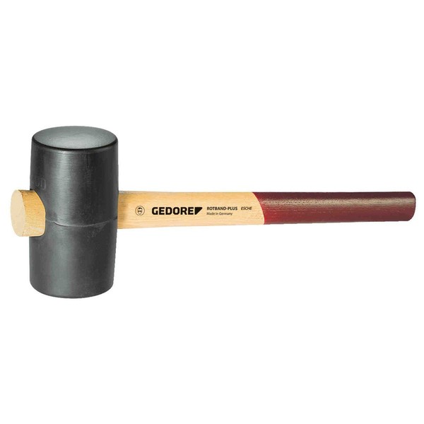 Gummihammer Ø 55 Mm Holz Esche 320 Mm Gedore Profi Werkzeug Expertise-image