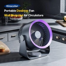 KINSCOTER Multifunctional Electric Fan Circulator Wireless Portable Home Quiet V