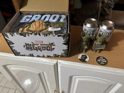 Funko Marvel Collector Corps Groot Boxed Set #1414 #1415 Groot pop chase and reg