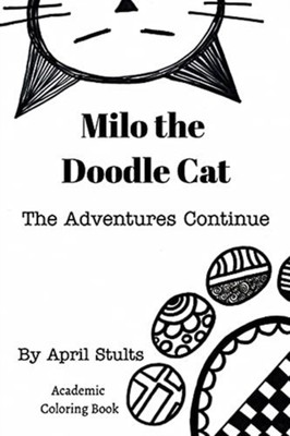 Stults - Milo the Doodle Cat The Adventures Continue - paperback or so - X555z